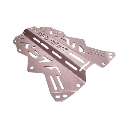 Oem Metal Processing Custom Pink Anodizing Aluminum Excellent Stamping Bending Forming Diving Equipment Back Plates