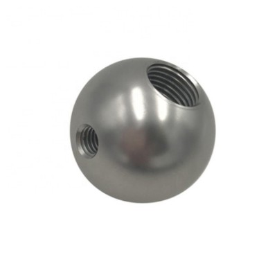 Custom Design Oem Yolanda Manufacturing Anodized Aluminum Balls Cnc Threaded Boring Parts For Fishing Tools